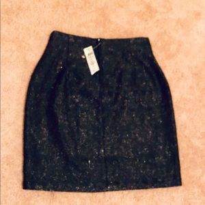 Beautiful New Cache black skirt, size 8